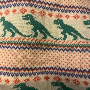 MODCLOTH T REX DINOSAUR SCARF BEANS NEW NO TAGS